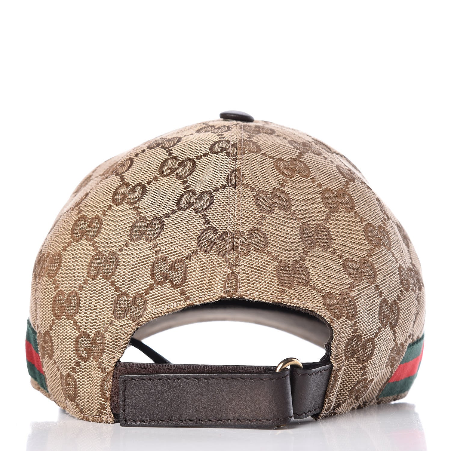 Gucci Monogram Web Baseball Hat XL Beige Cocoa 5 of 9