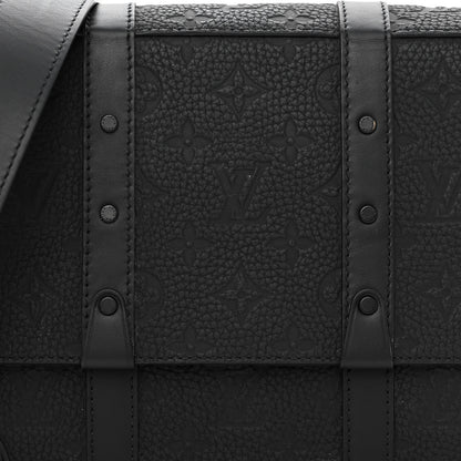 Louis Vuitton Taurillon Monogram Trunk Messenger Black 7 of 10