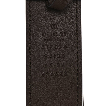 Gucci GG Supreme Monogram Web Small Ophidia Belt Bag 85 34 Dark Brown 9 of 11