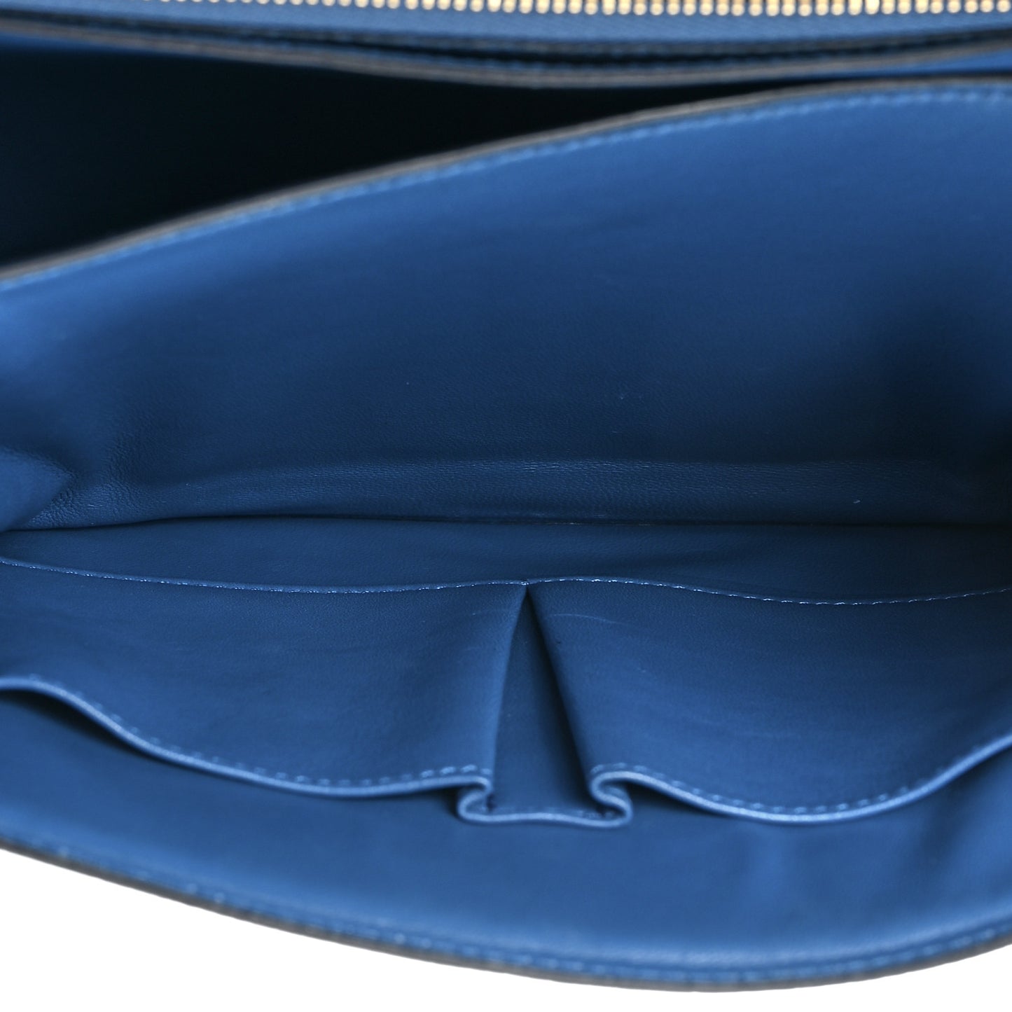 Goatskin Medium Classic Box Flap Bag Deepsea