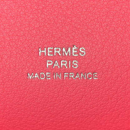 Hermes Swift Kelly Pochette Clutch Rose Azalee 20 of 26