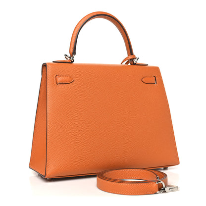 Hermes Epsom Kelly Sellier 25 Abricot 3 of 10