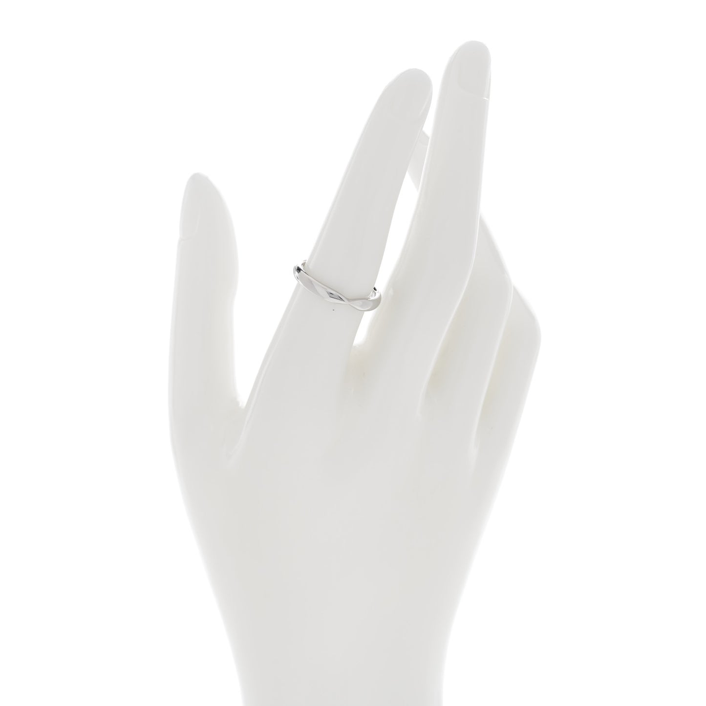 Platinum 3mm Harmony Band Ring 54 6.75