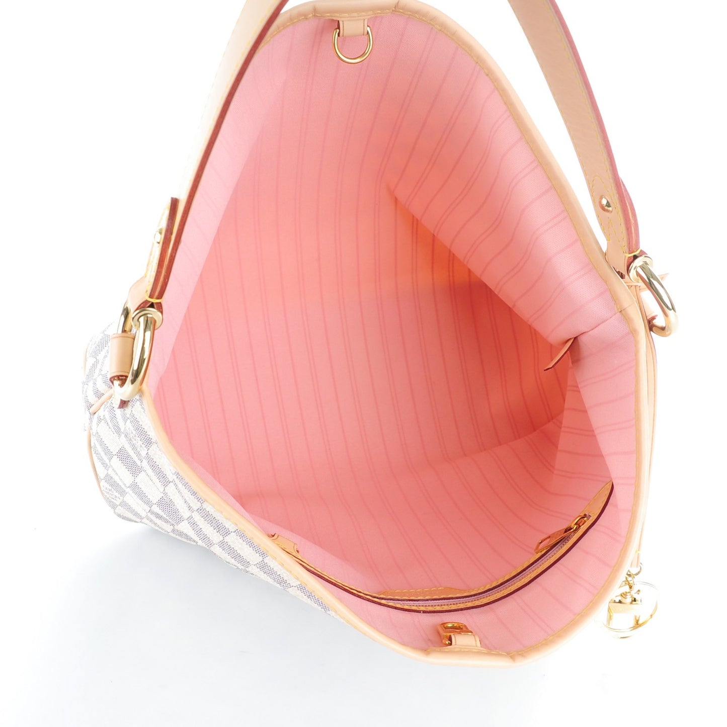 Damier Azur Delightful PM Rose Ballerine