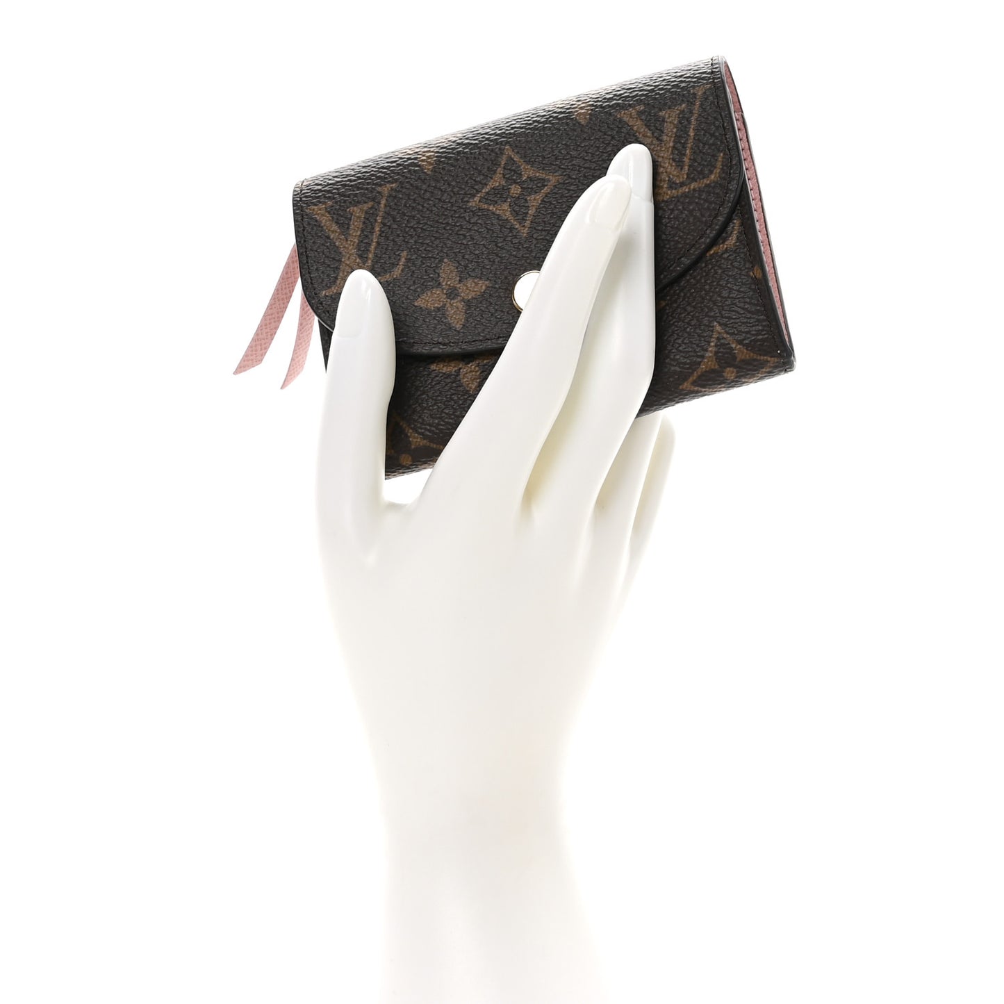 Monogram Rosalie Coin Purse Rose Ballerine