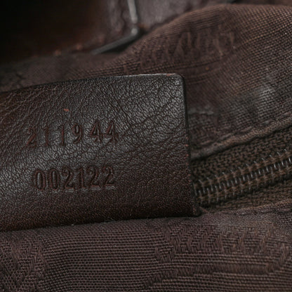 Gucci Guccissima Medium Sukey Tote Chocolate 7 of 12