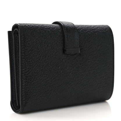 Hermes Epsom Tri-Fold Compact Bearn Wallet Black 3 of 9