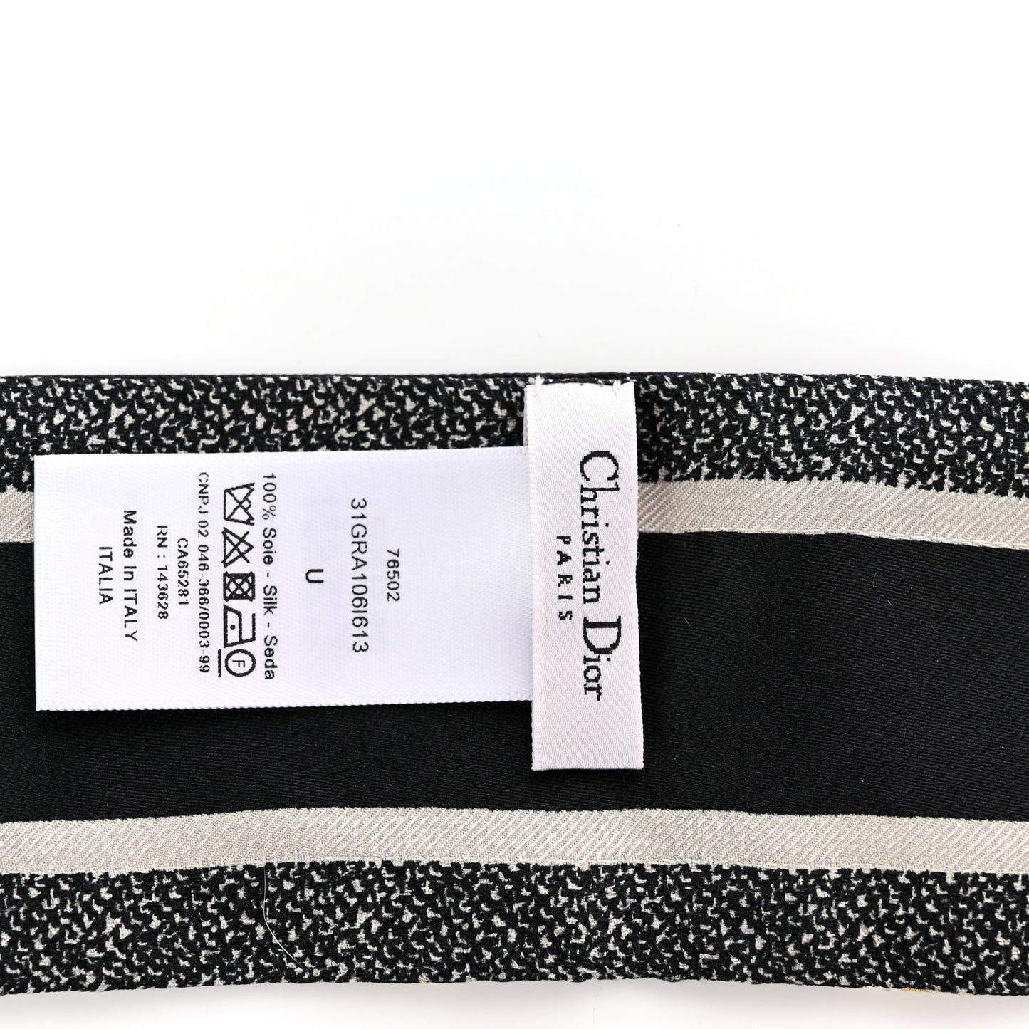 Silk Floral Mitzah Scarf Black
