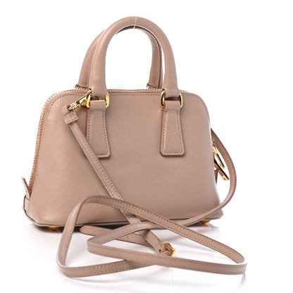 Prada Saffiano Lux Mini Promenade Tote Cammeo 2 of 10