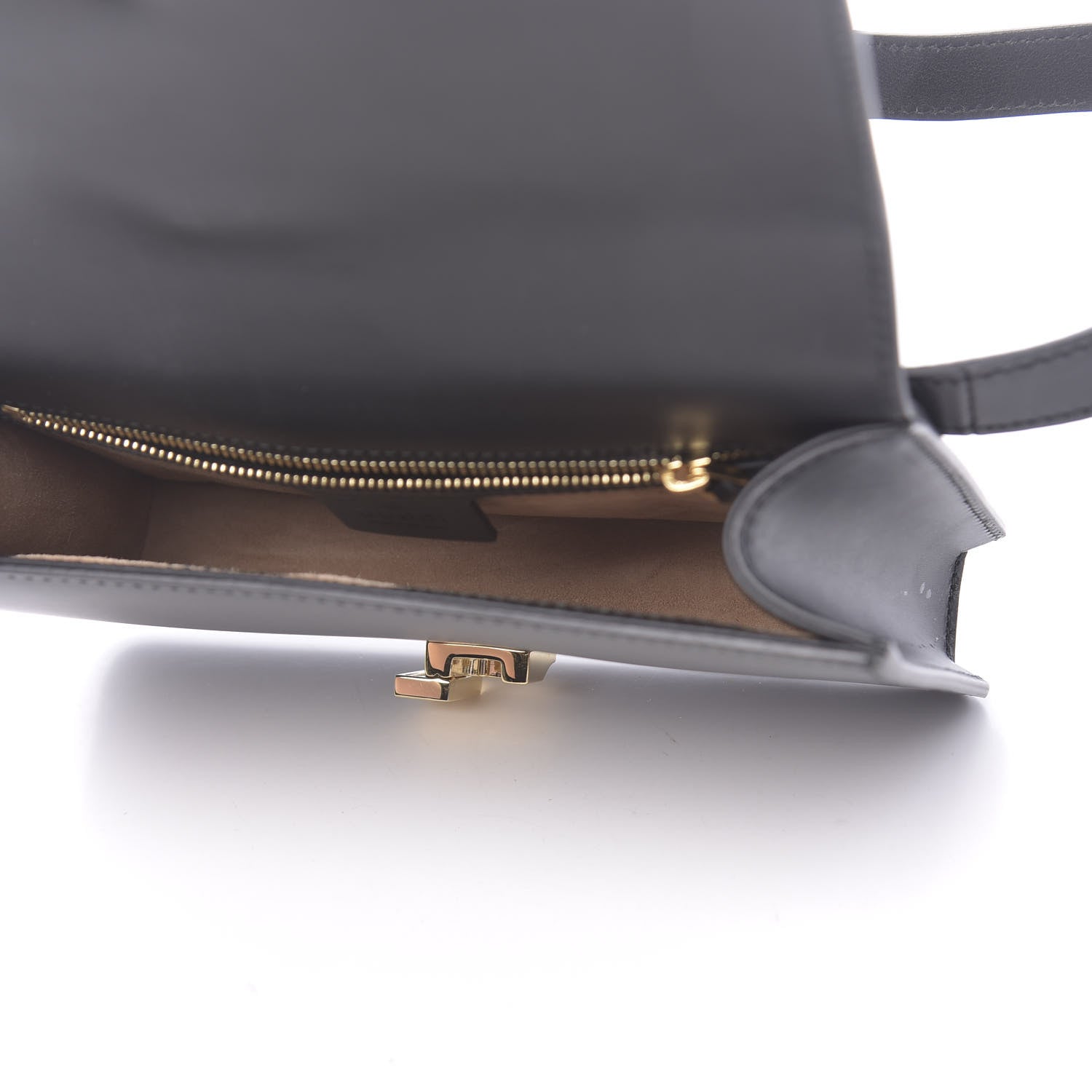 Gucci Calfskin Sylvie Belt Bag Black 5 of 10