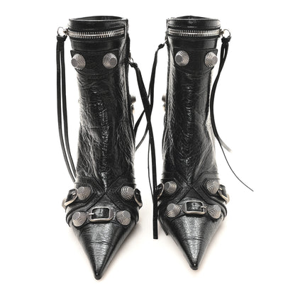 Balenciaga Agneau Arena Cagole 70mm Ankle Boots 35 Black 3 of 9