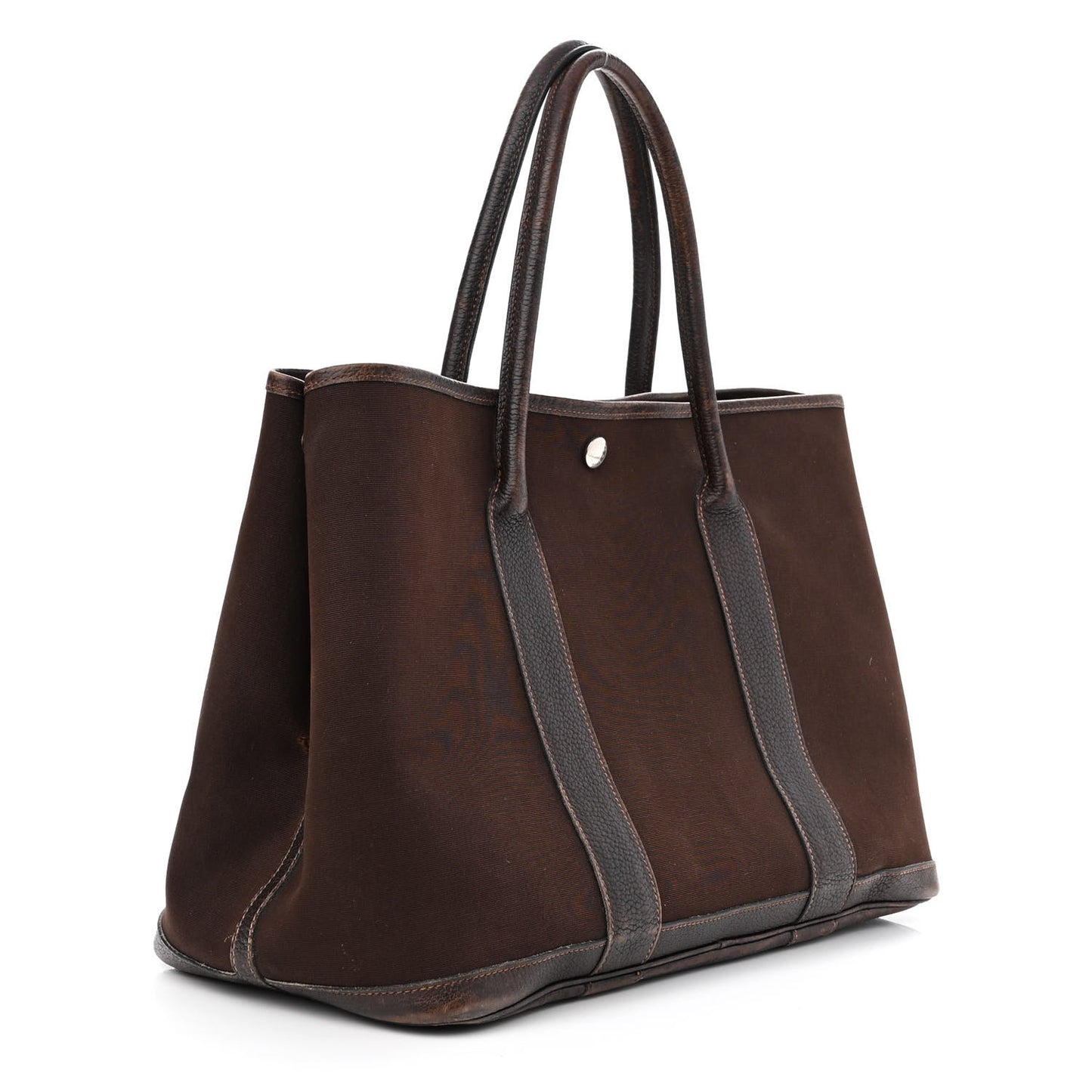Toile Negonda Garden Party Tote 36 MM Chocolate