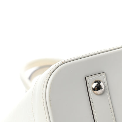 Louis Vuitton Epi Alma PM White 13 of 17