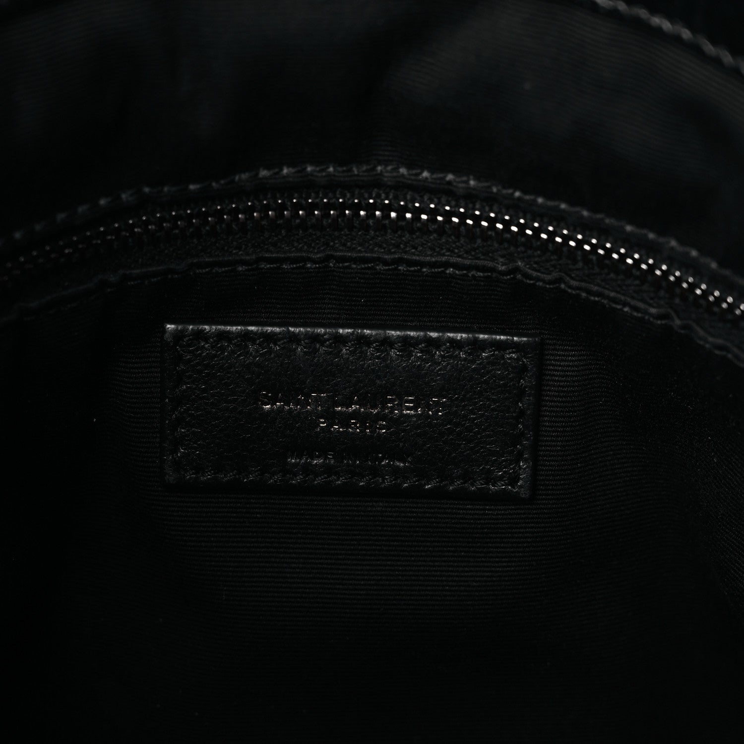 Saint Laurent Crinkled Calfskin Matelasse Monogram Medium Niki Shopper Tote Black 6 of 10