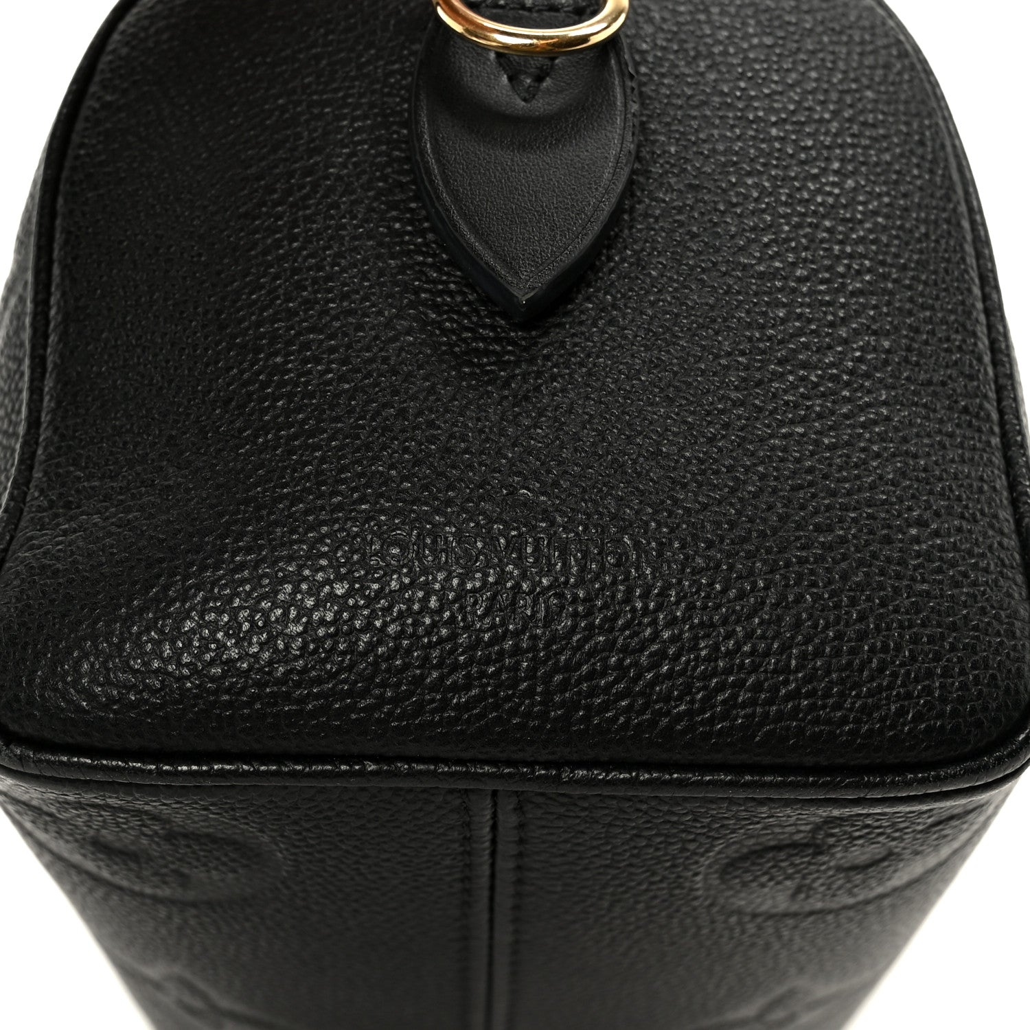 Louis Vuitton Empreinte Monogram Giant Speedy Bandouliere 20 Black 9 of 12