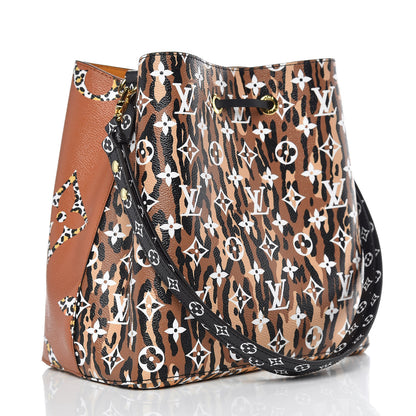 Louis Vuitton Monogram Giant Jungle NéoNoé Caramel 3 of 8