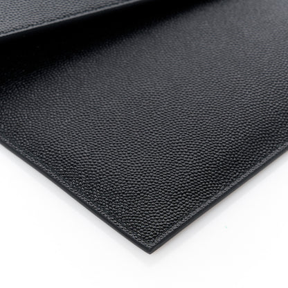 Saint Laurent Grain De Poudre Uptown Pouch Black 9 of 10