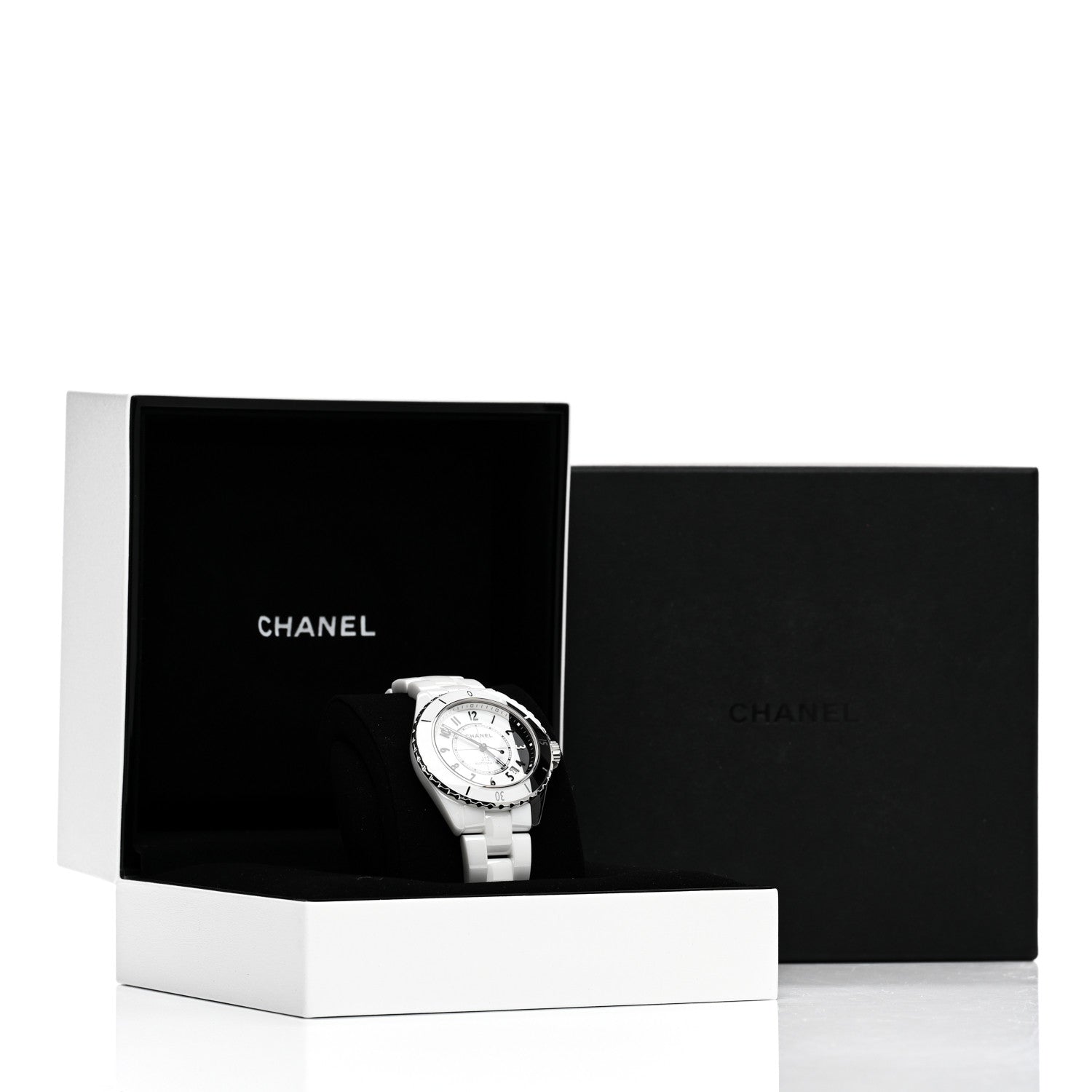 Chanel Stainless Steel Ceramic 38mm J12 Paradoxe Automatic Watch White 5 of 5