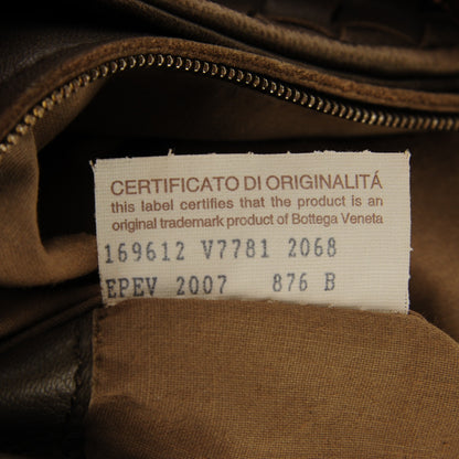 Bottega Veneta Intrecciato Light Calf Shopper Tote Khaki Brown 7 of 8