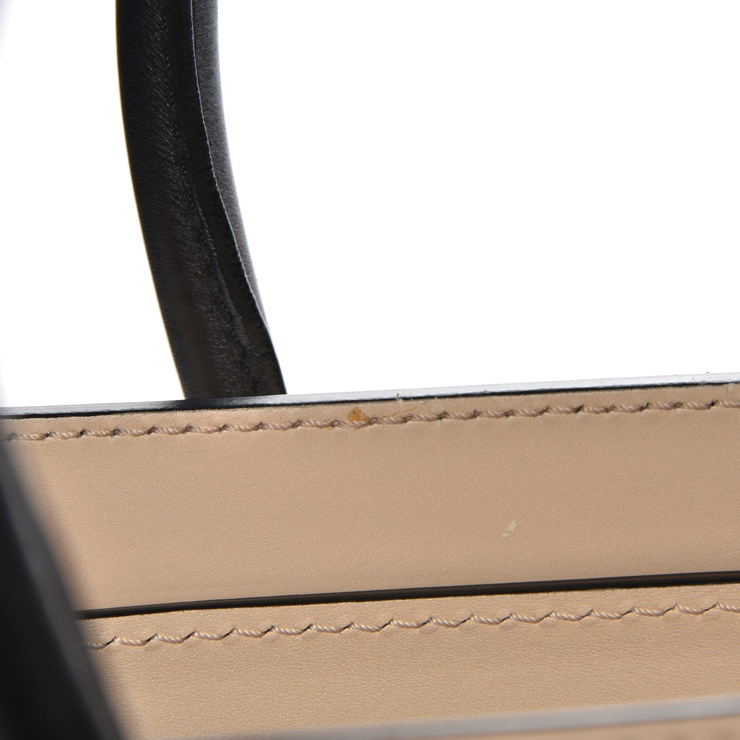Smooth Calfskin Micro Luggage Powder Black
