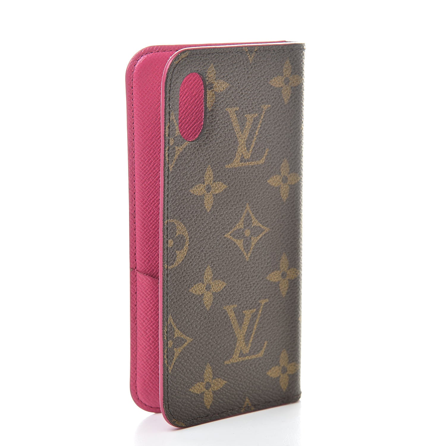 Louis Vuitton Monogram iPhone X Folio Case Rose Pop 3 of 9