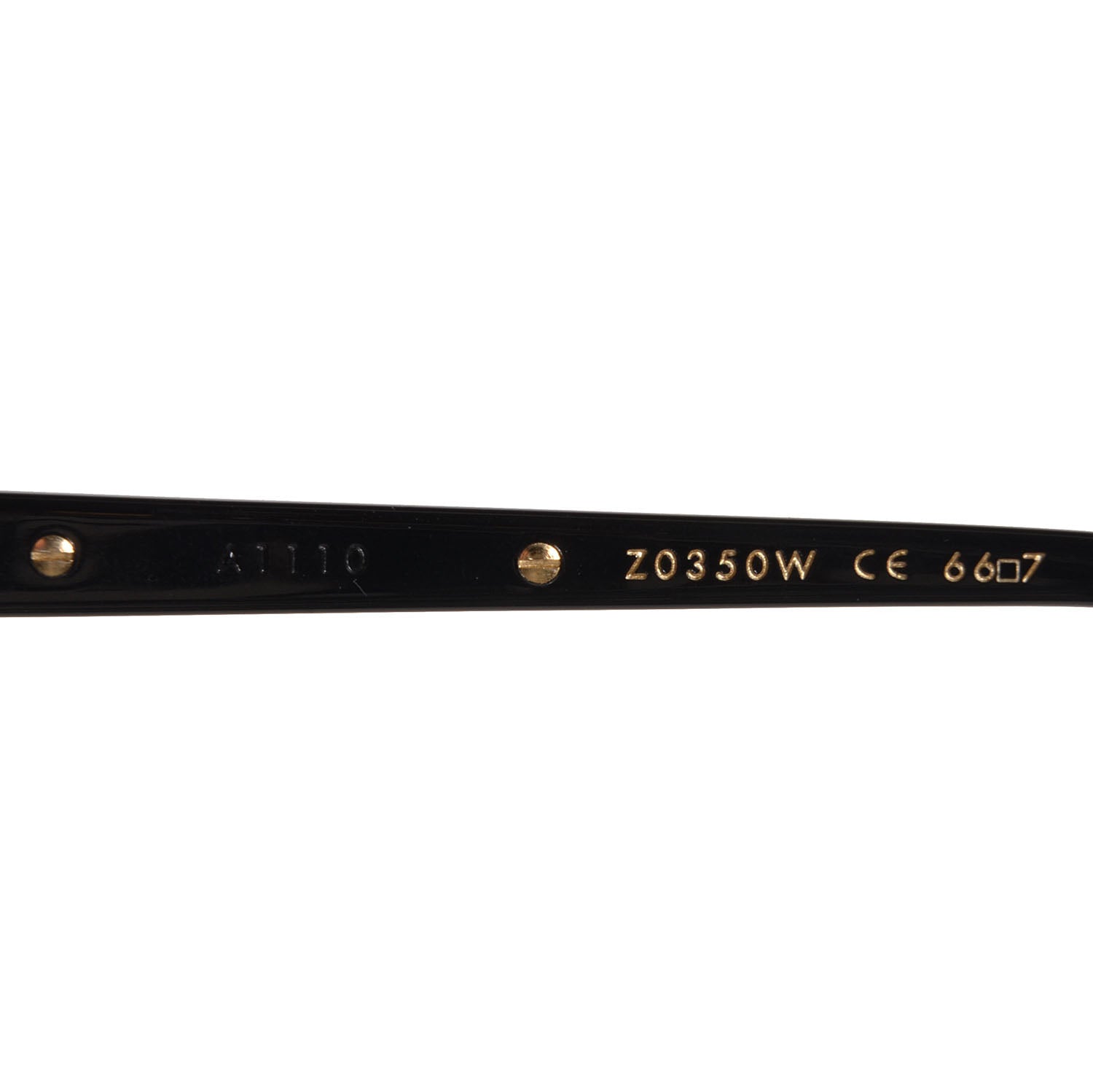 Louis Vuitton Acetate Evidence Sunglasses Z0350W Black 4 of 5
