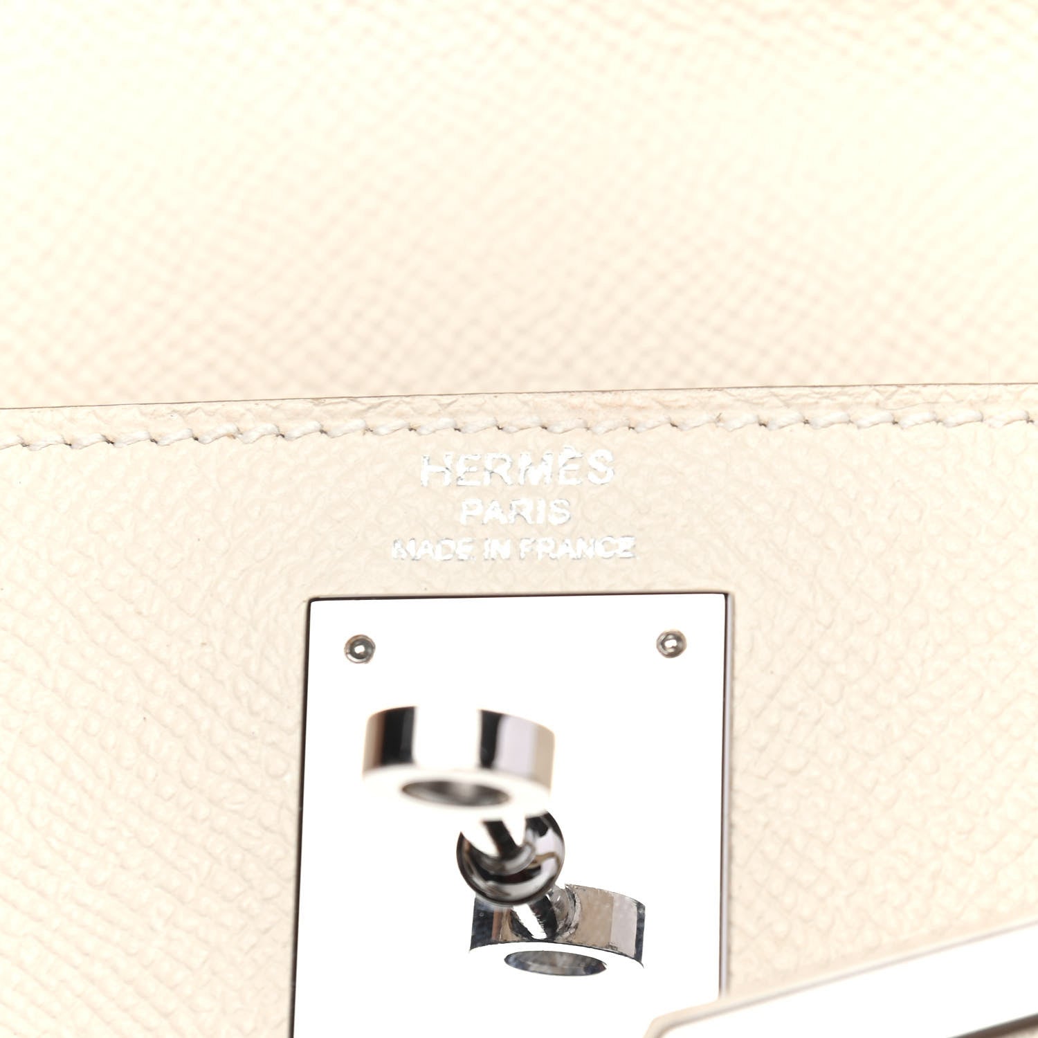 Hermes Epsom Kelly Sellier 28 Craie 6 of 11