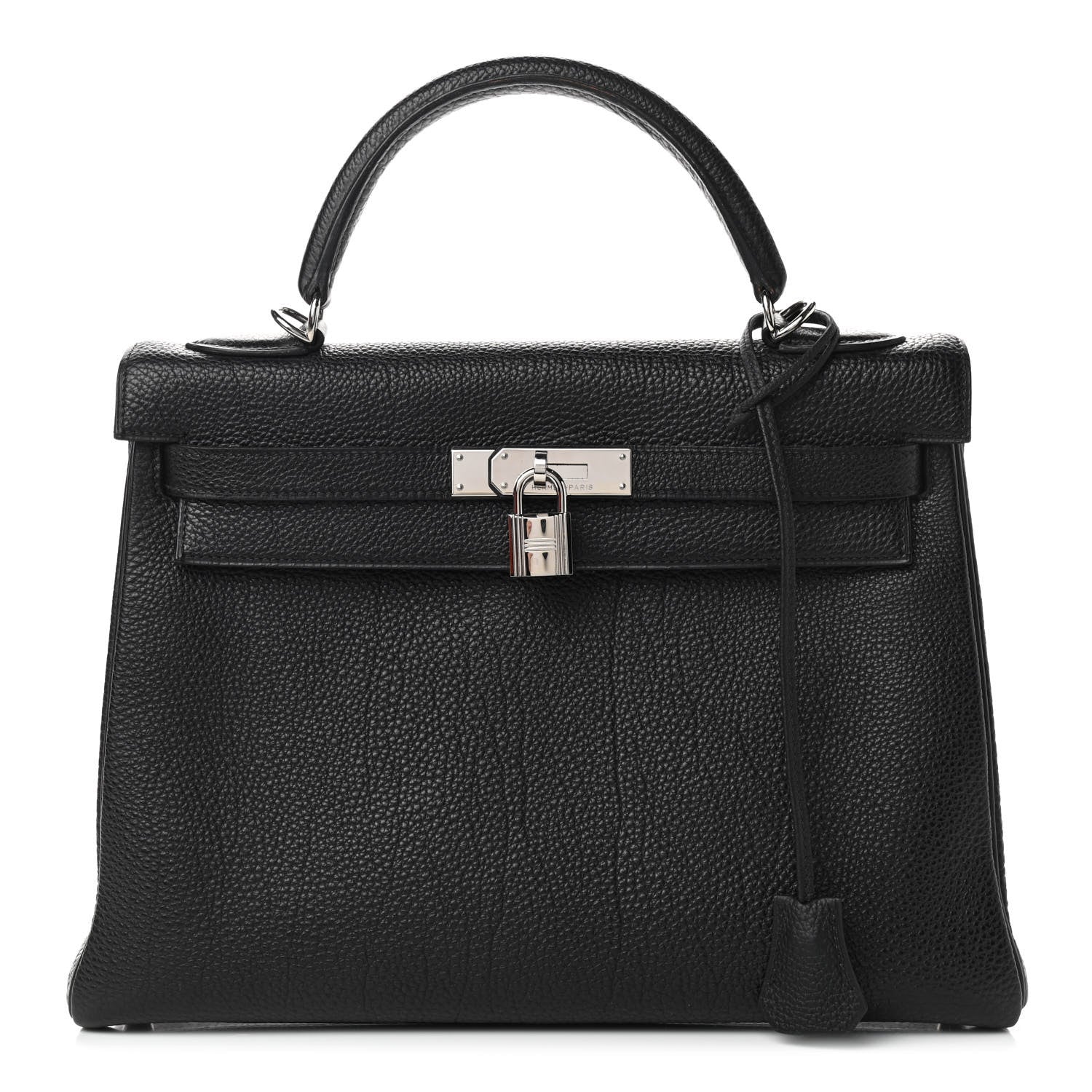 Hermes Togo Kelly Retourne 32 Black 1 of 9