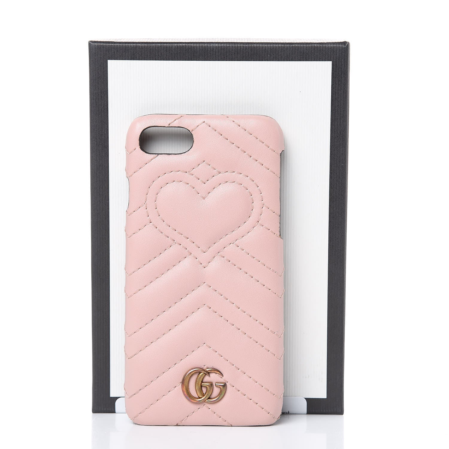 Gucci Calfskin Matelasse Marmont iPhone 7 Case Pink 7 of 7