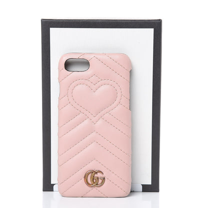 Gucci Calfskin Matelasse Marmont iPhone 7 Case Pink 7 of 7