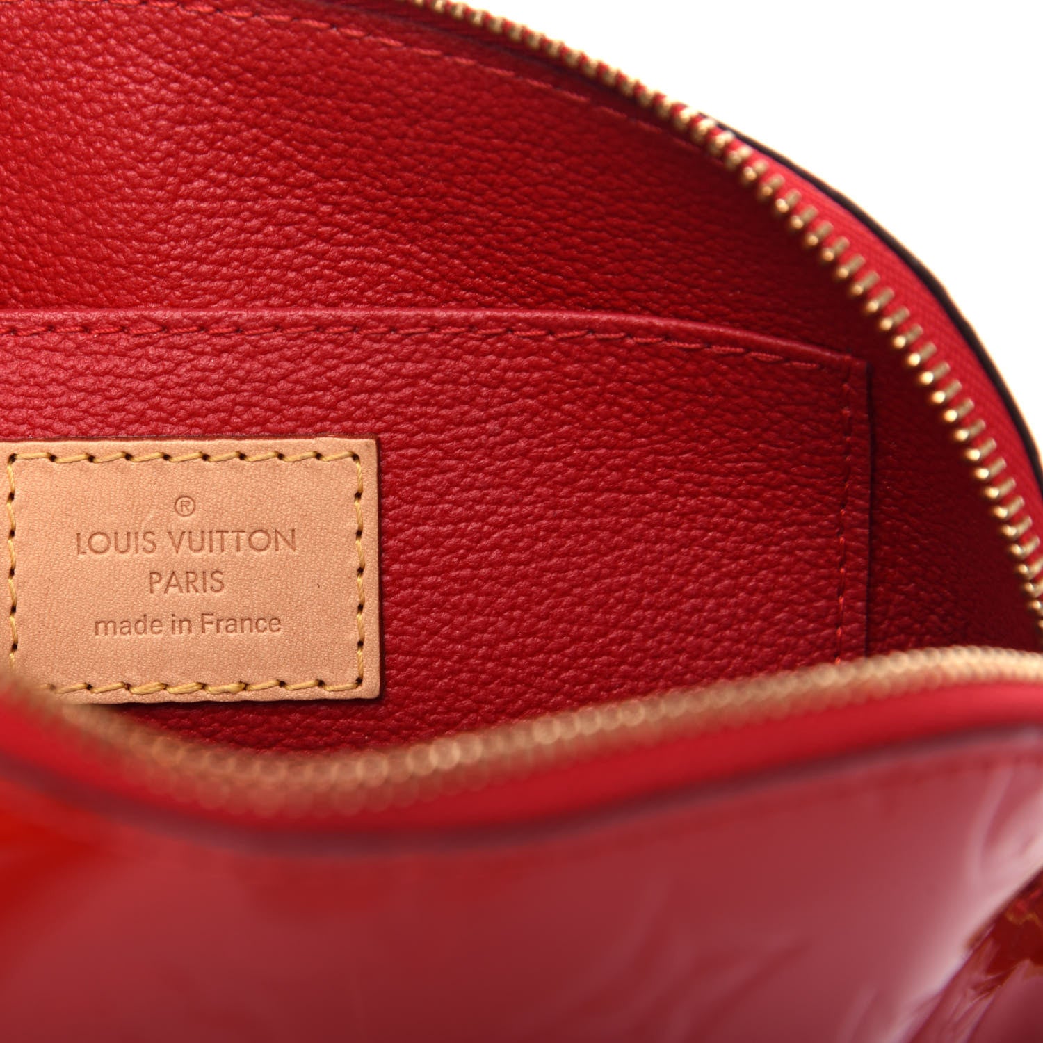 Louis Vuitton Vernis Cosmetic Pouch Cherry 6 of 8
