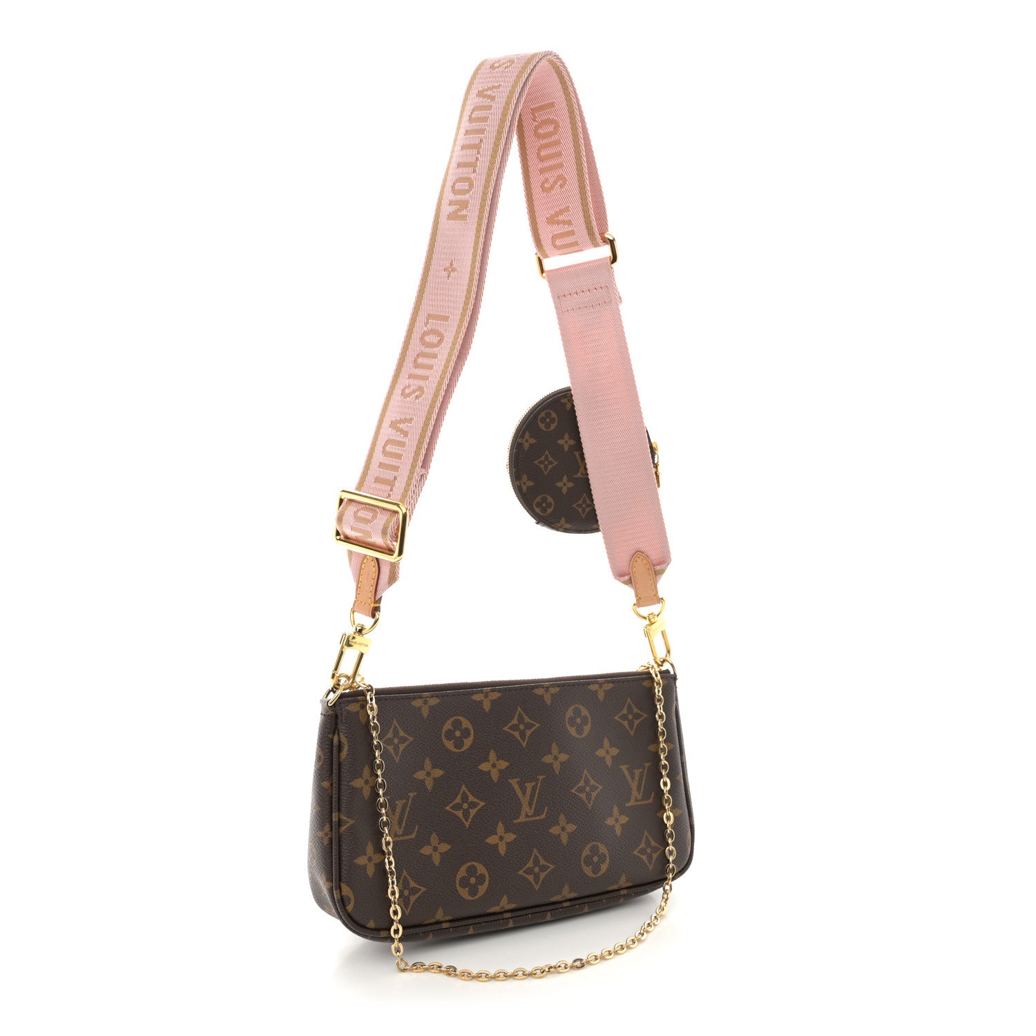 Louis Vuitton Monogram Multi Pochette Accessories Rose Clair 3 of 13