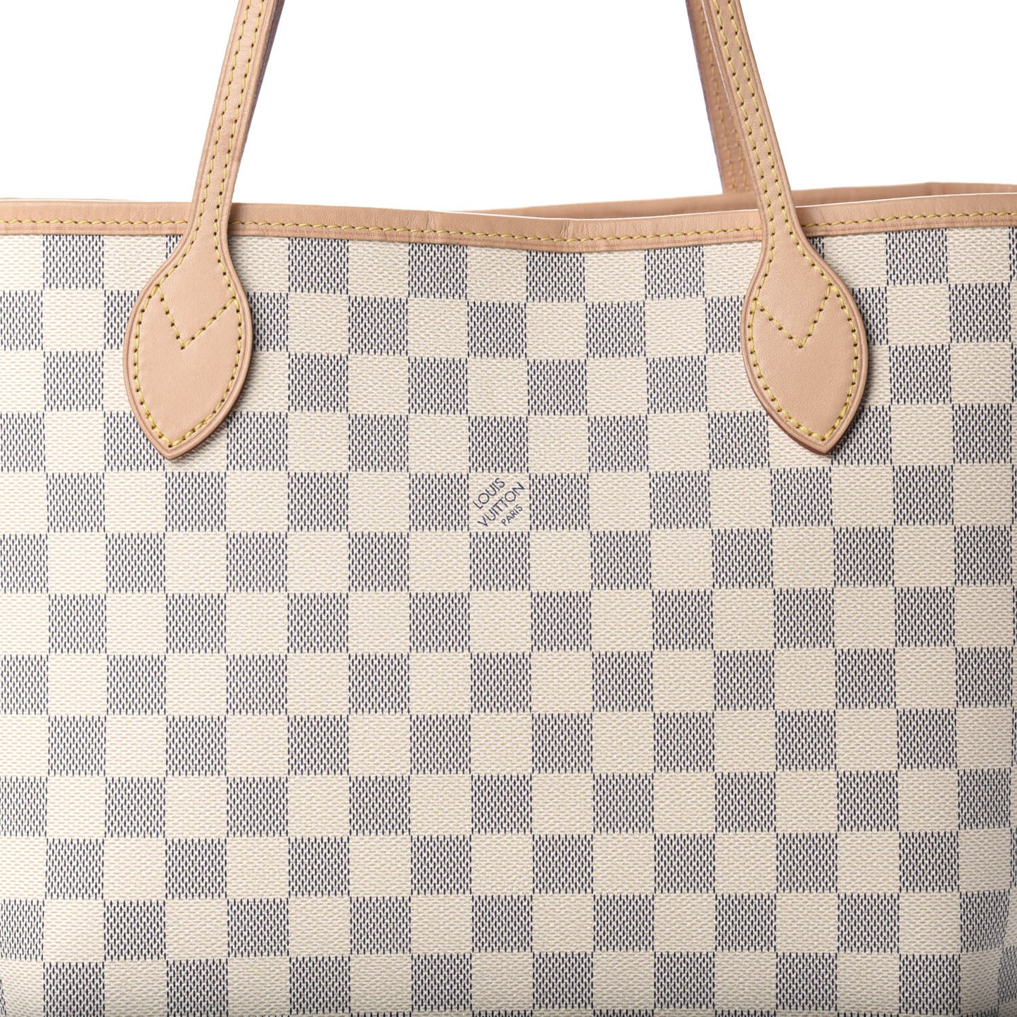Damier Azur Neo Neverfull MM Rose Ballerine