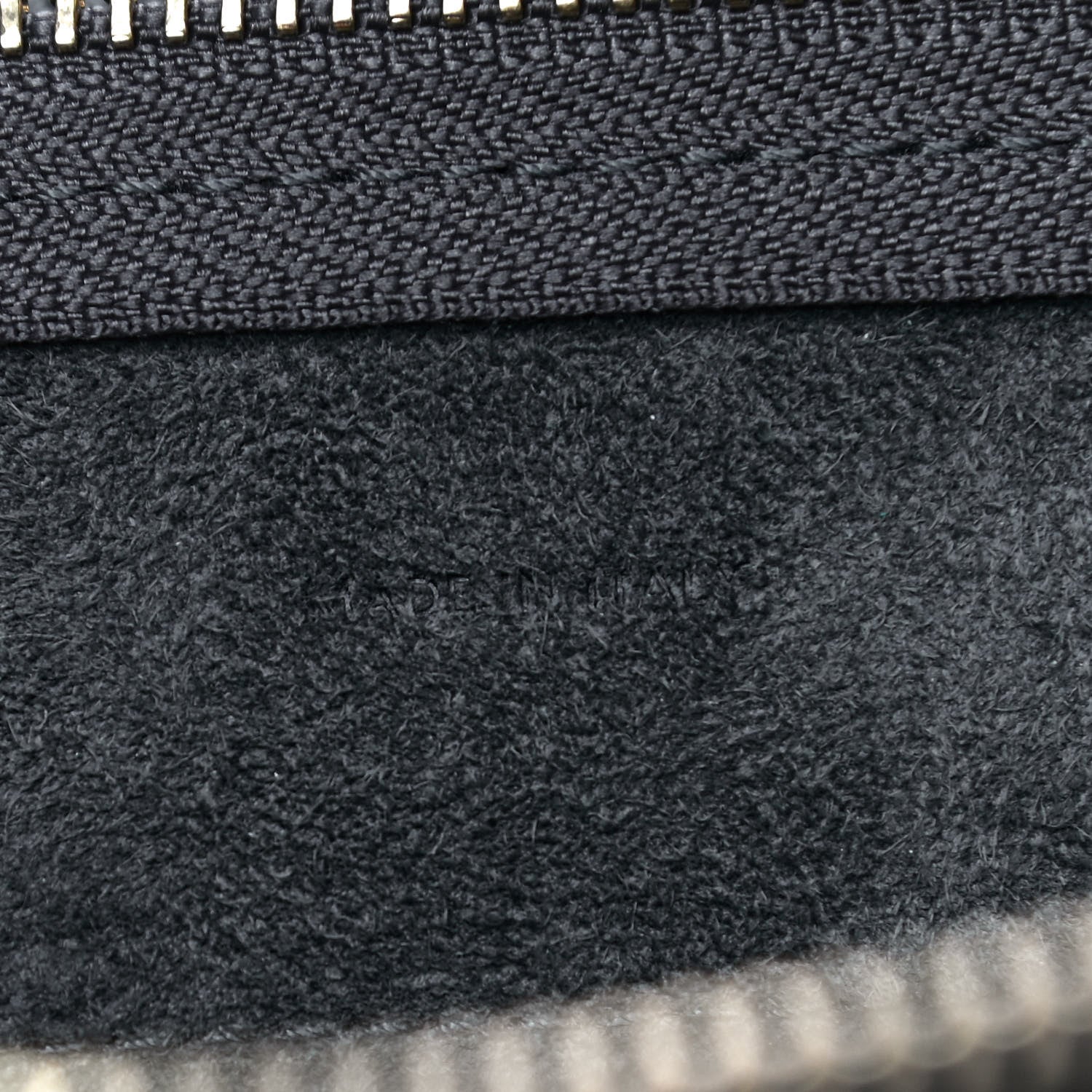 Celine Grained Calfskin Nano Belt Bag Grey 7 of 12