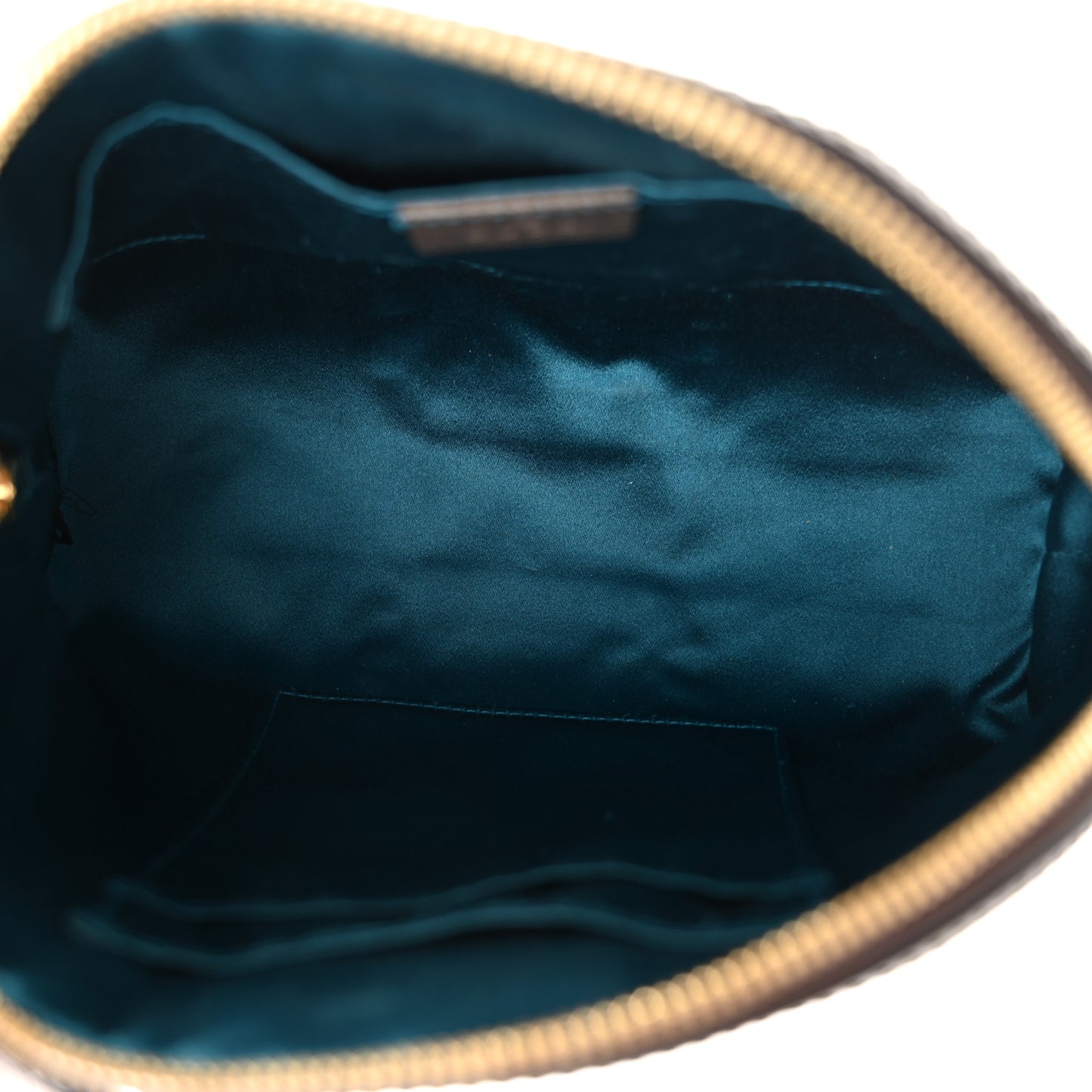 GG Supreme Monogram Textured Dollar Calfskin Web Small Ophidia Dome Shoulder Bag Beige Ebony New Acero