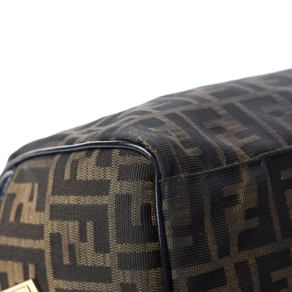 Fendi Zucca Patent Medium Chef Boston Tobacco Black 8 of 12