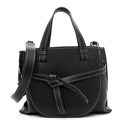 Loewe Calfskin Small Gate Tote Midnight Blue 1 of 18