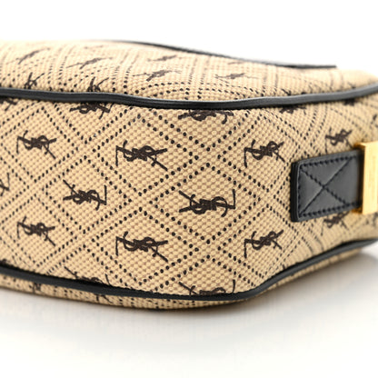 Saint Laurent Canvas Monogram All Over Camera Bag Beige 10 of 10