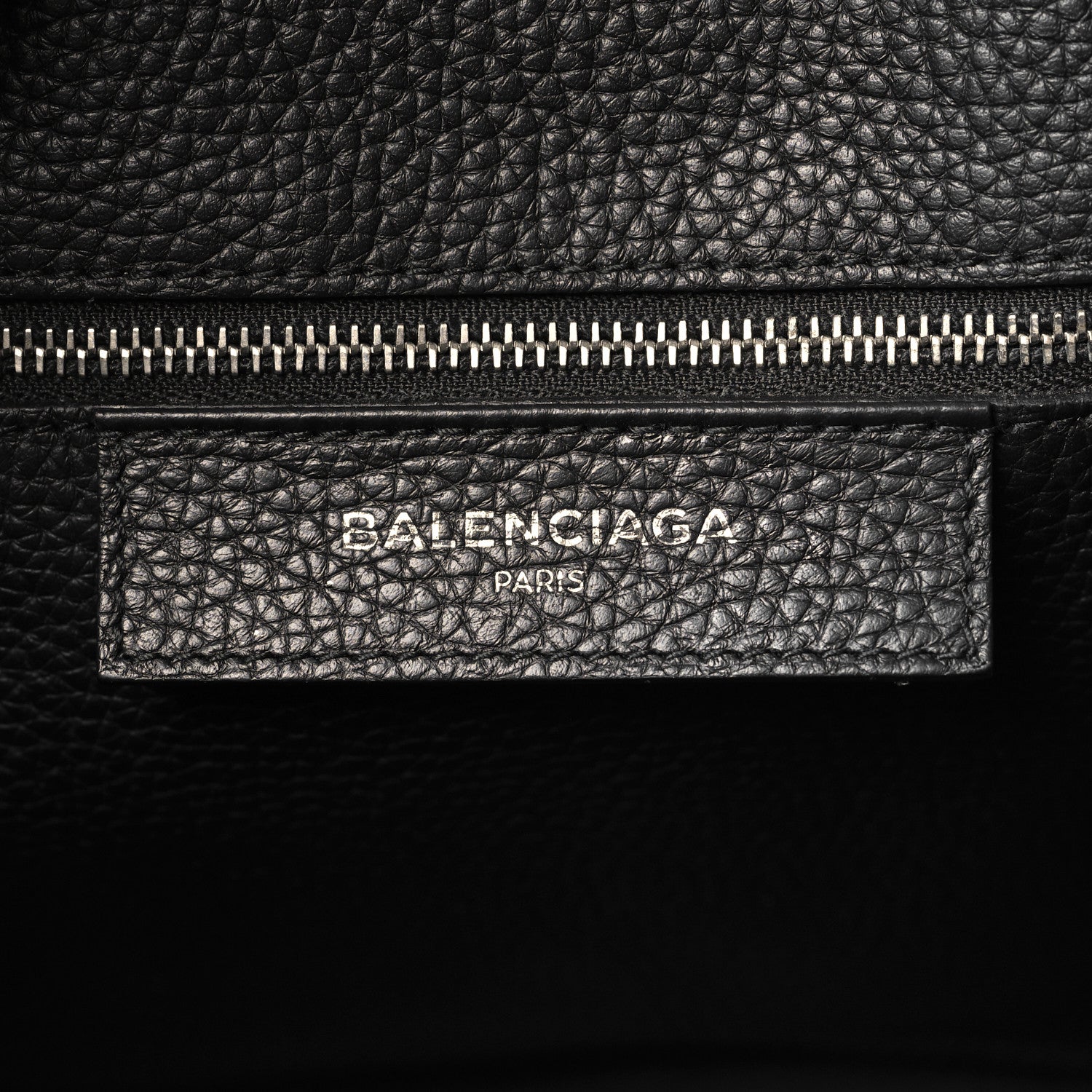 Balenciaga Veau Soyeux Perforated Blackout Hardware City Black 7 of 11