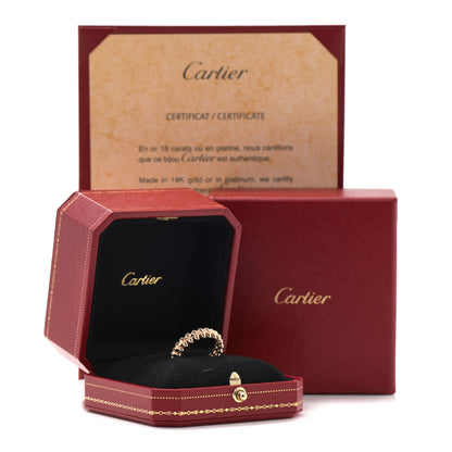 Cartier 18K Pink Gold SM Clash De Cartier Ring 56 7.5 5 of 5