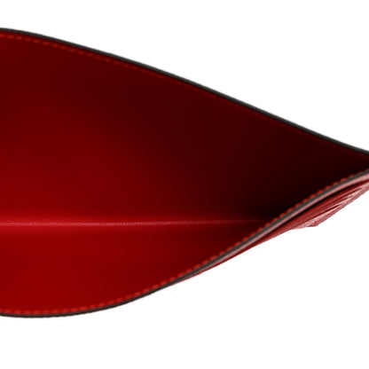 Louis Vuitton Calfskin Felicie Card Holder Insert Scarlet 9 of 12