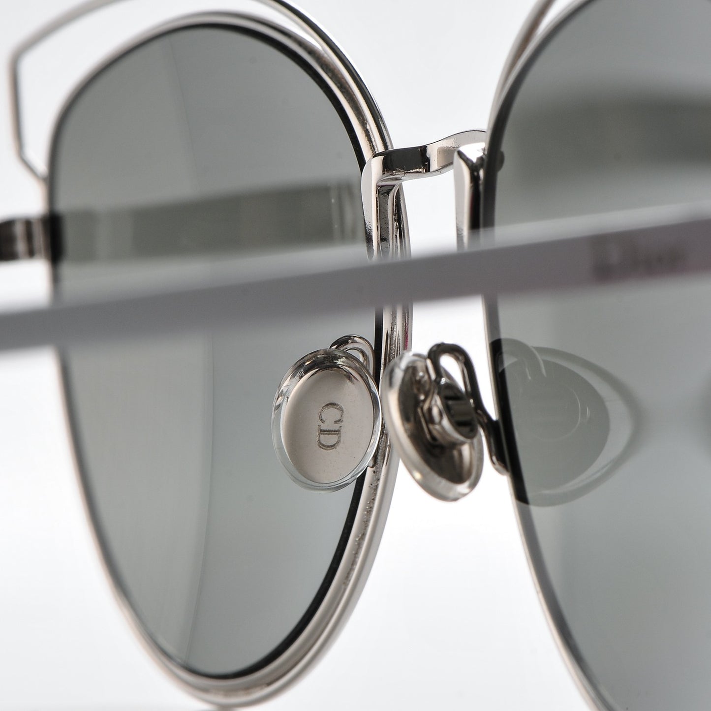 Metal DiorSideral 2 Sunglasses Silver
