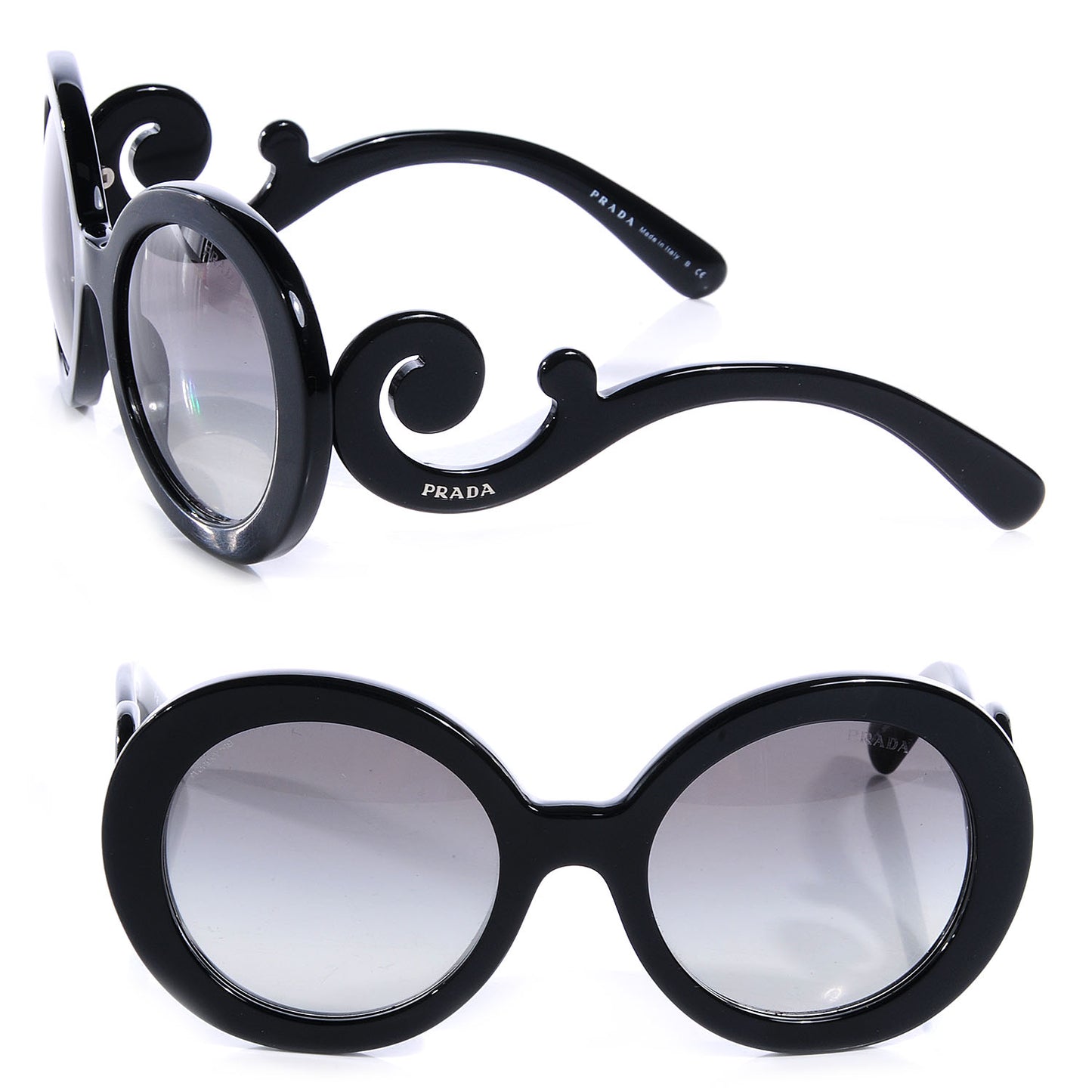 Baroque Sunglasses SPR 27N Black
