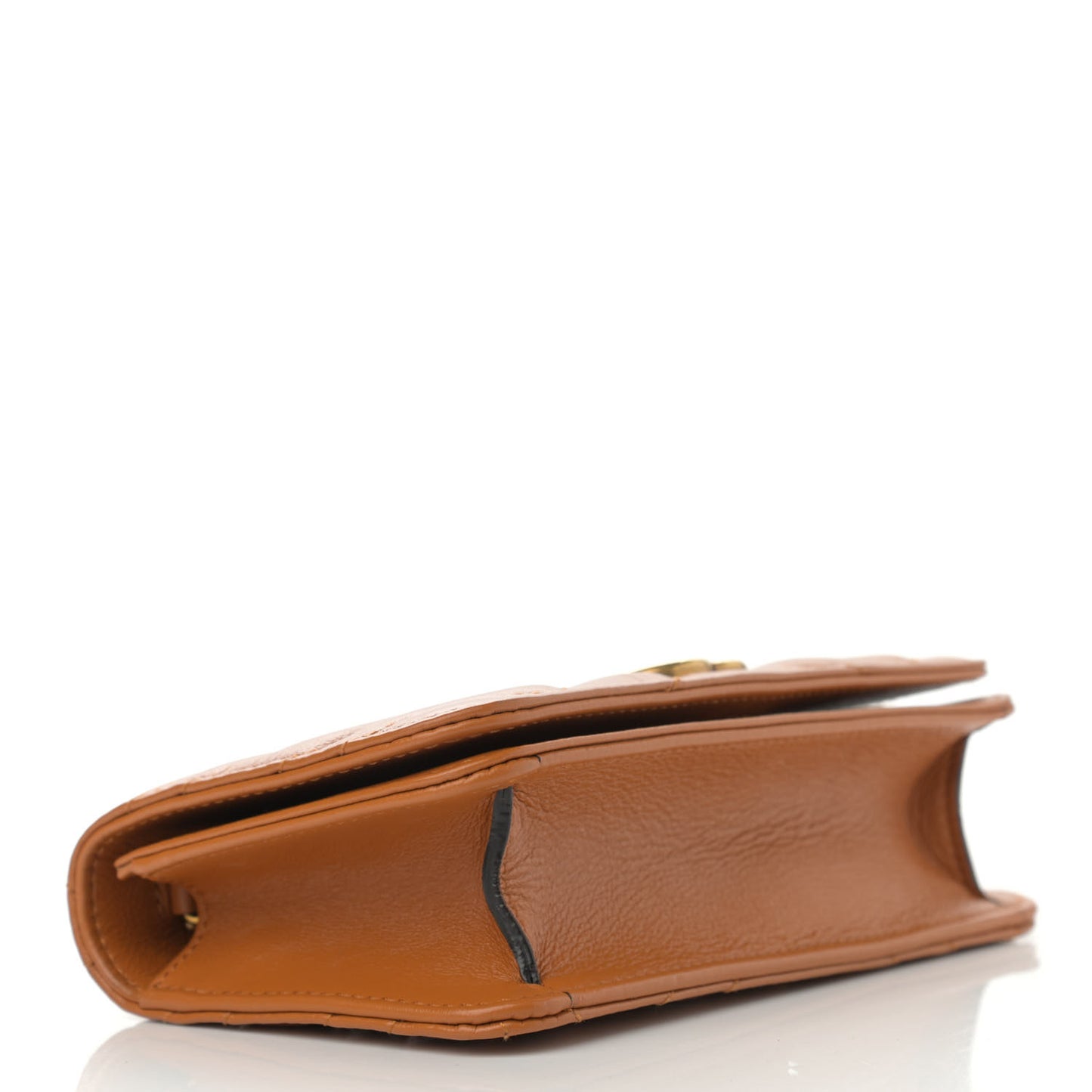 Calfskin Matelasse GG Marmont Mini Bag Cognac