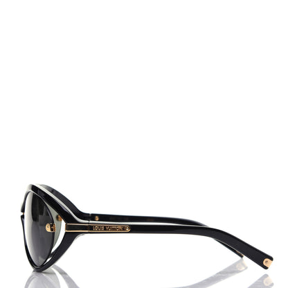 Louis Vuitton Daphne Sunglasses Z0417W Black 3 of 9