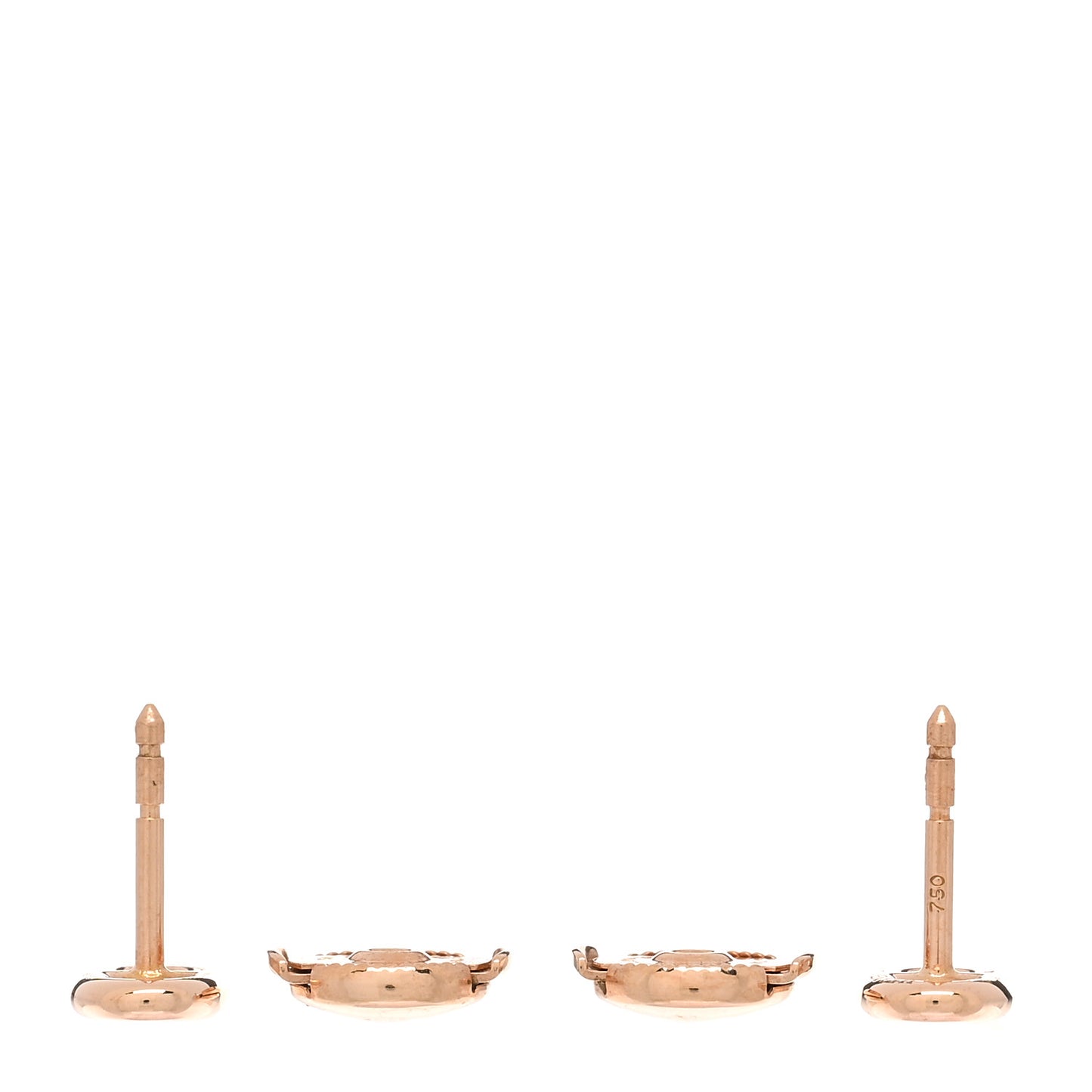 18K Rose Gold TPM Farandole Stud Earrings