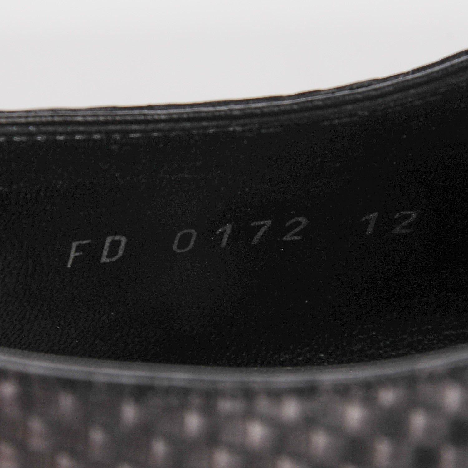 Louis Vuitton Mens Petit Damier Telegraph Derby Lace Up Shoes 12 Black 6 of 12
