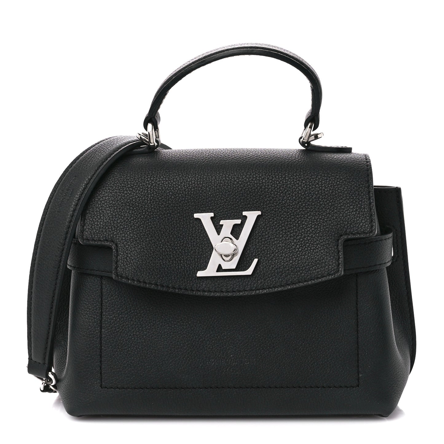 Calfskin Lockme Ever Mini Black