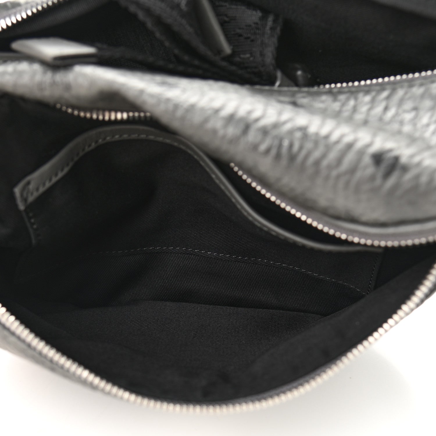 MCM Visetos Stark Belt Bag Grey 5 of 10