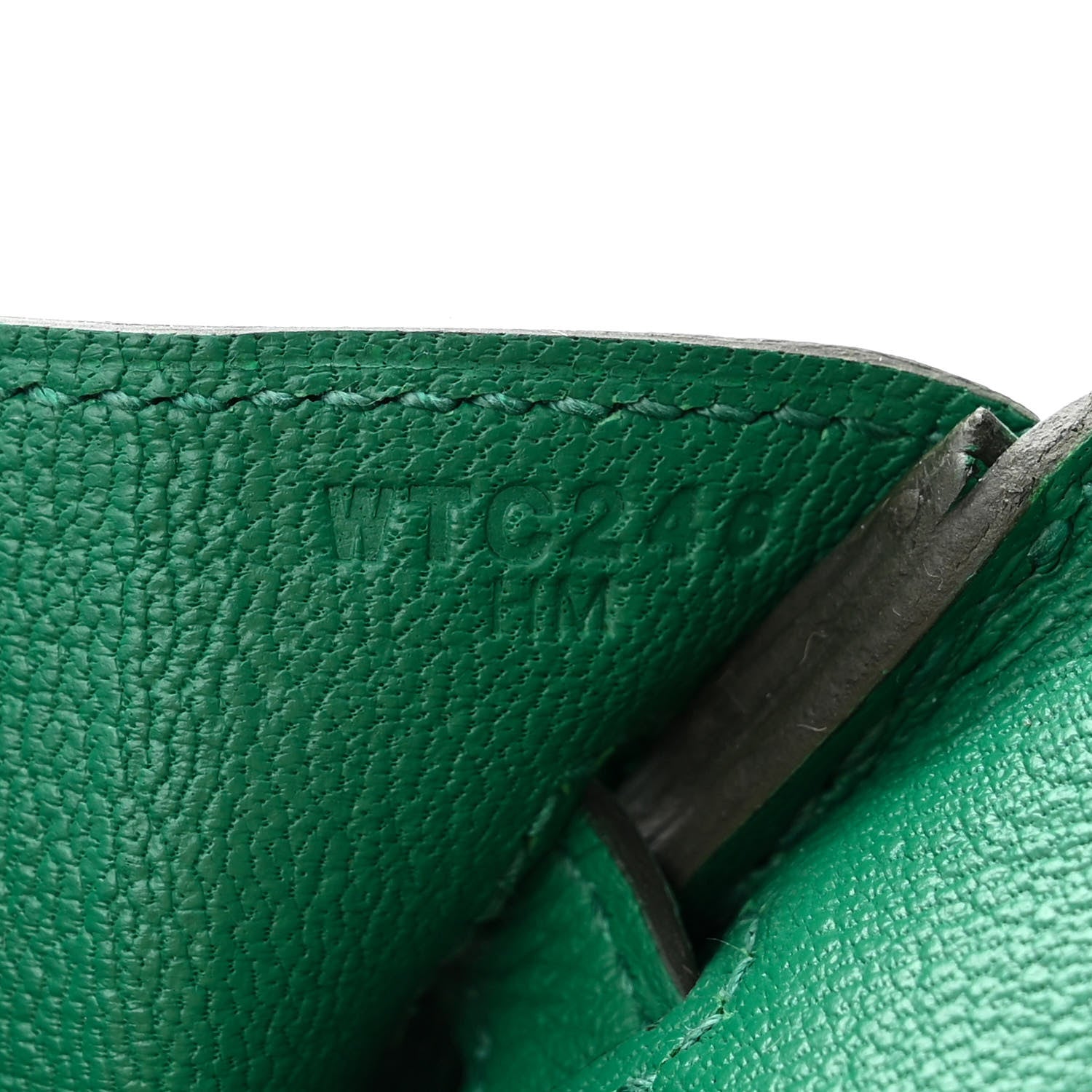 Hermes Togo Birkin 25 Vert Vertigo 7 of 11